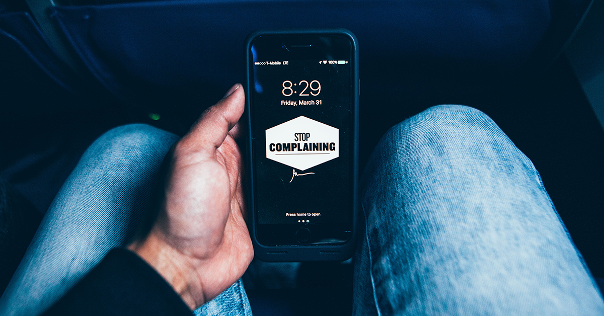 Zo help je jouw collega minder te klagen!