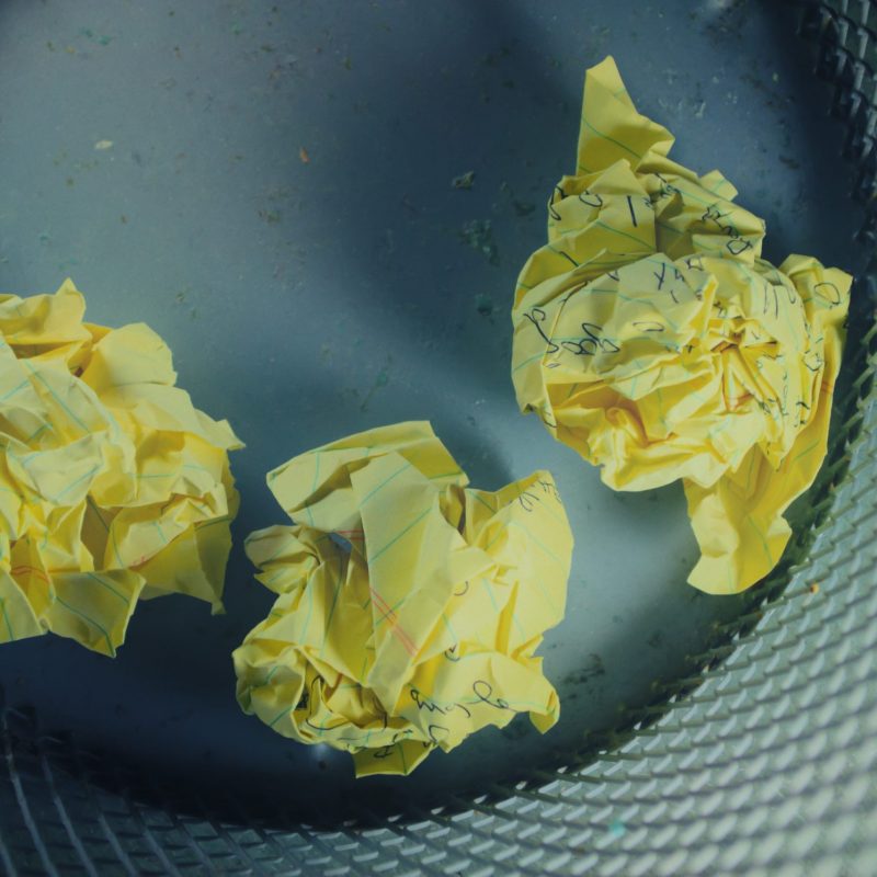 omgaan met een afwijzing