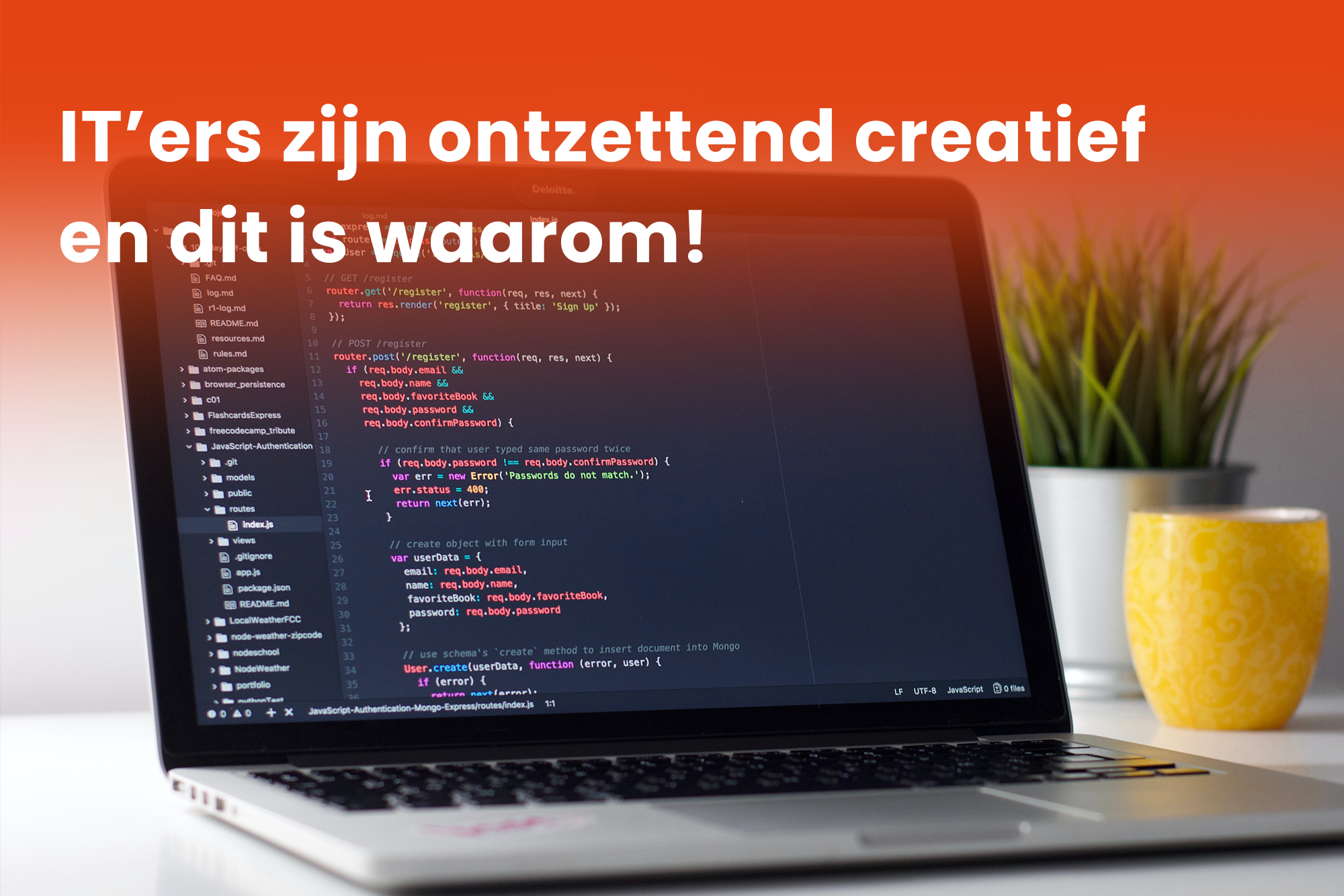 IT’ers zijn ontzettend creatief en dit is waarom